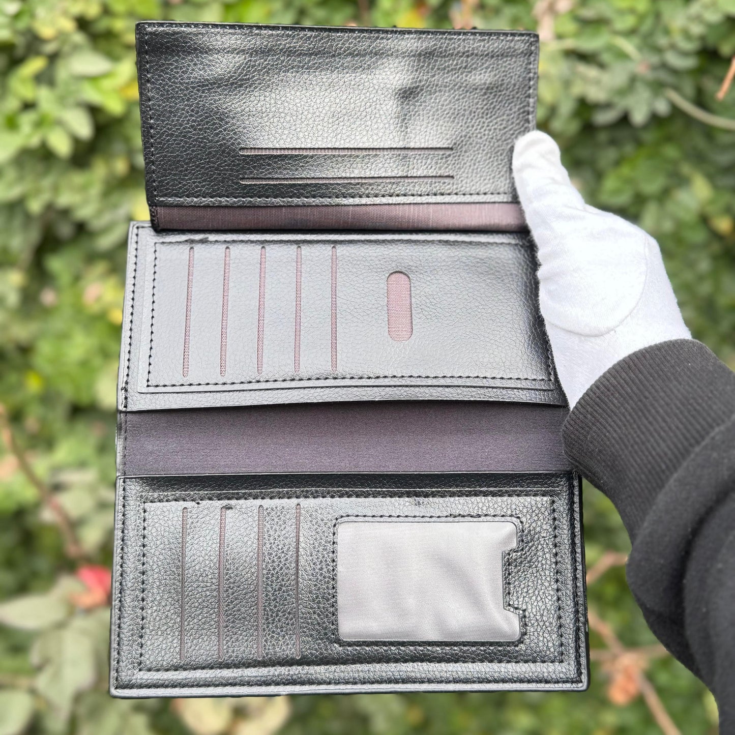 Long Wallet Check Box Design - WL01