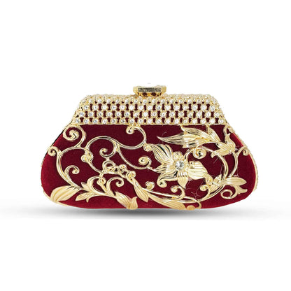 Embroidered Purse Fancy Clutch