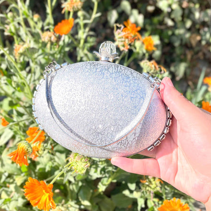 Oval Aura fancy Clutch