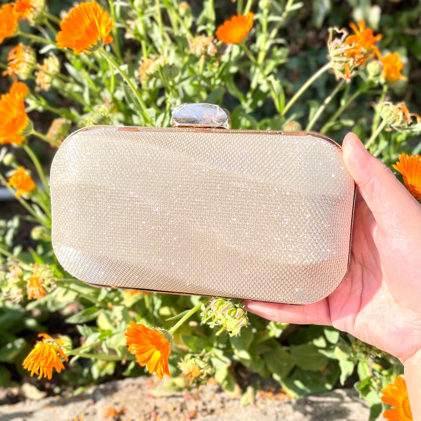 Diamond Cut Fancy Clutch