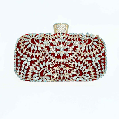 Blush Royal Fancy Bridal Clutch