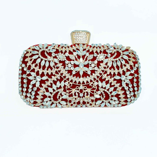 Blush Royal Fancy Bridal Clutch