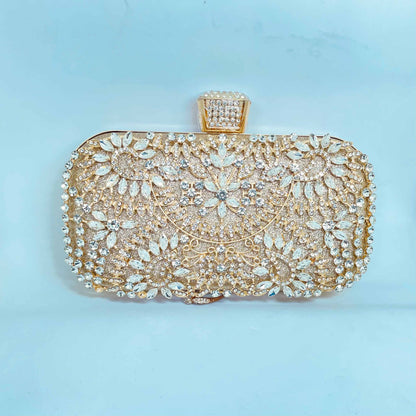 Blush Royal Fancy Bridal Clutch