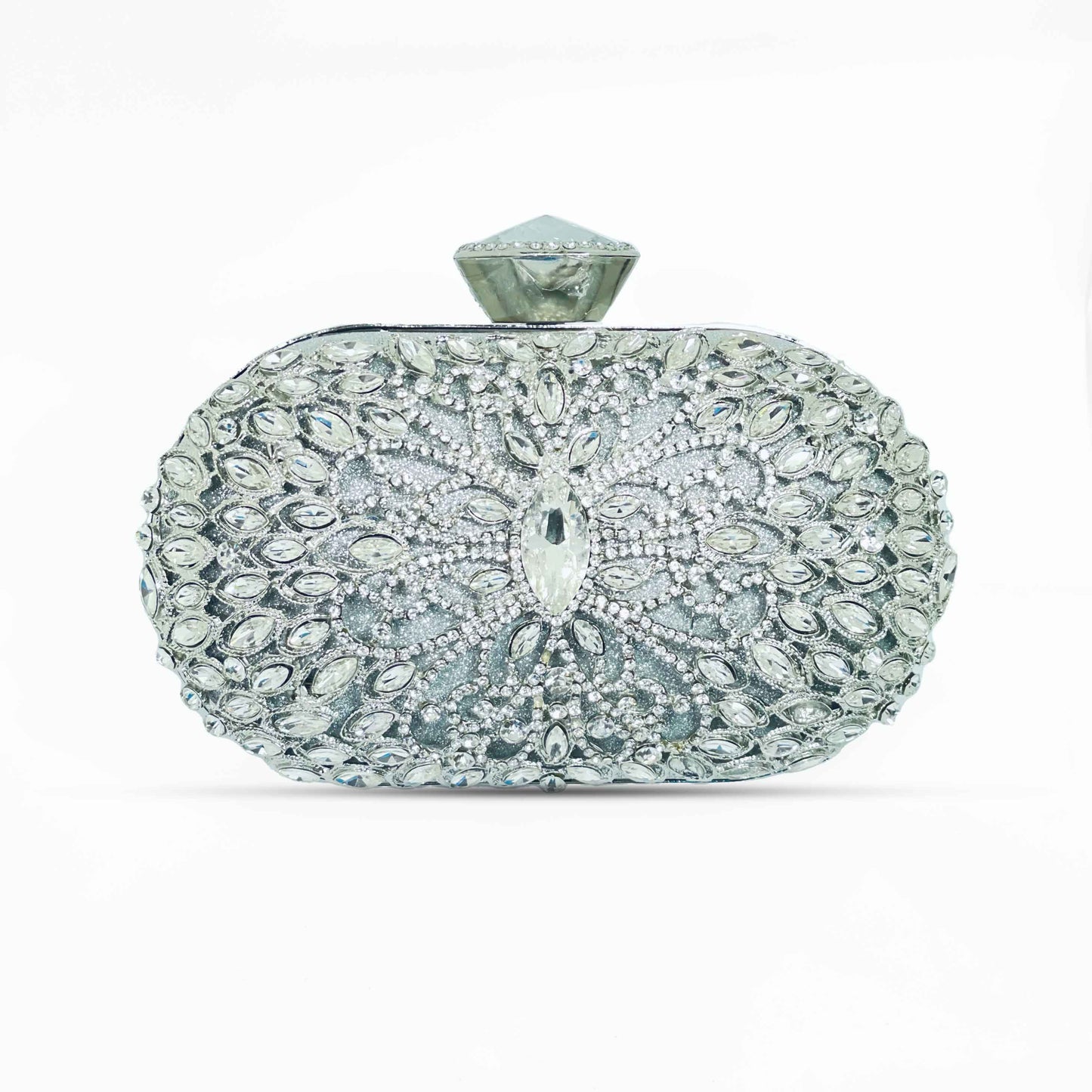 Crystal Queen Fancy Bridal Clutch