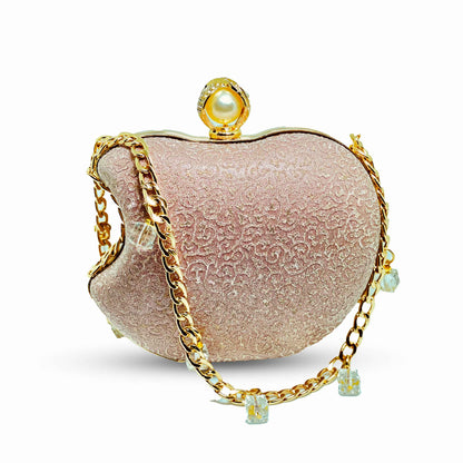 Crimson Apple fancy Clutch