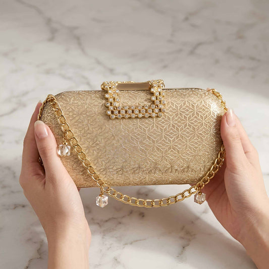 Moonlit Jewel clutch